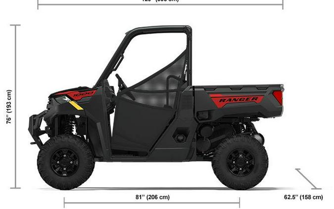 2022 Polaris Industries RANGER 1000 Premium Onyx Black