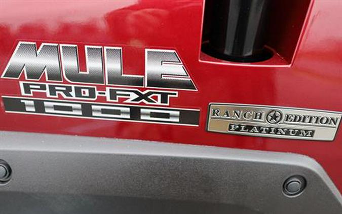 2026 Kawasaki MULE PRO-FXT 1000 Platinum Ranch Edition
