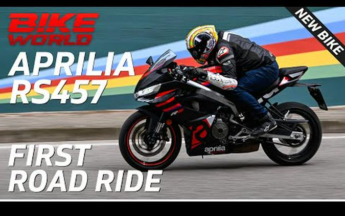 2024 Aprilia RS457 On The Road First Ride | Best A2 Bike?