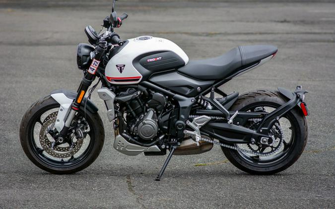 2022 Triumph Trident 660 Crystal White