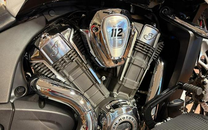 2025 Indian Motorcycle® Challenger® Limited 112 Ghost White Metallic with Black Metallic