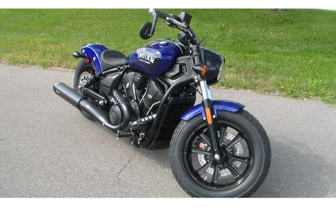 2025 Indian Motorcycle SCT BOBBER LTD, SPIRIT BLUE MTLC, TEC, 49ST Limited + Tech