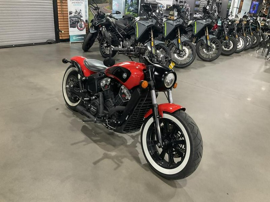 2021 Indian Motorcycle® Scout® Bobber ABS Icon Indy Red
