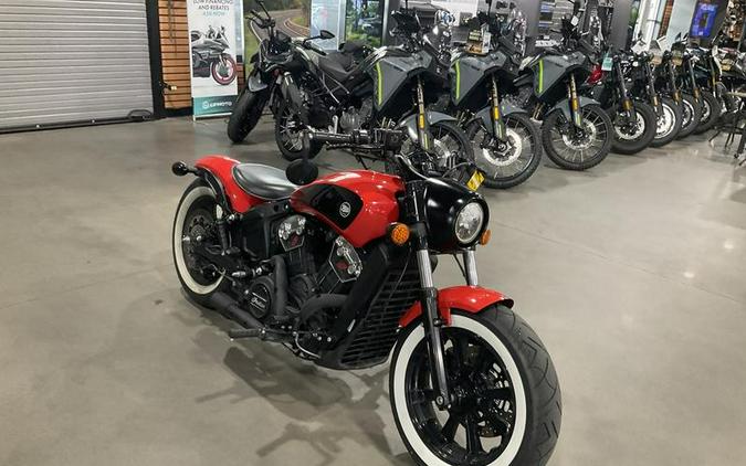 2021 Indian Motorcycle® Scout® Bobber ABS Icon Indy Red