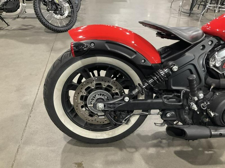 2021 Indian Motorcycle® Scout® Bobber ABS Icon Indy Red