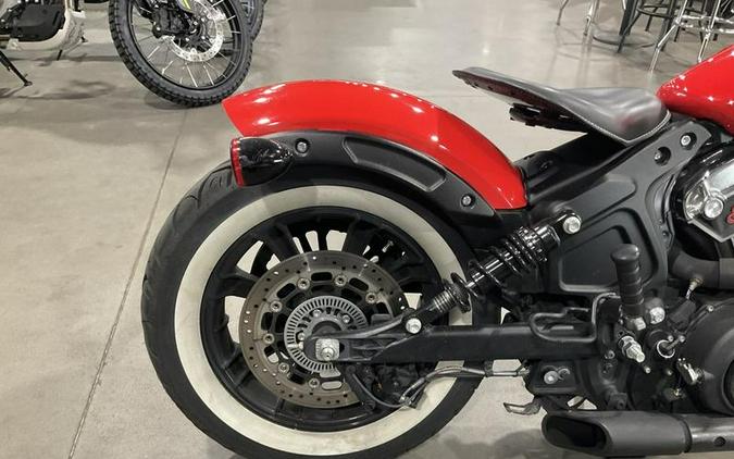 2021 Indian Motorcycle® Scout® Bobber ABS Icon Indy Red