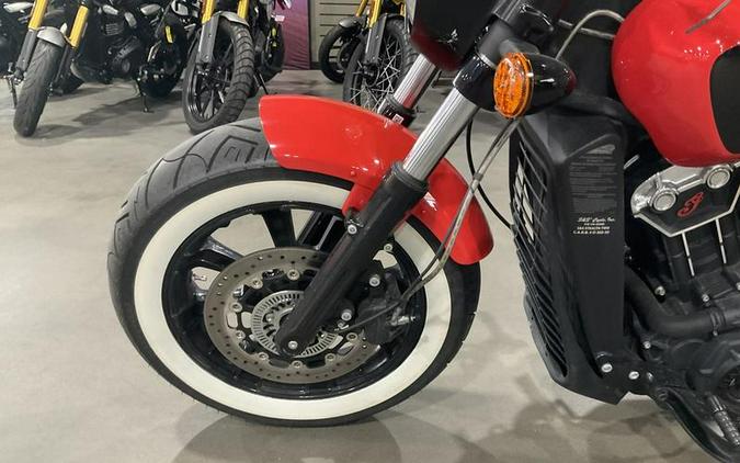 2021 Indian Motorcycle® Scout® Bobber ABS Icon Indy Red