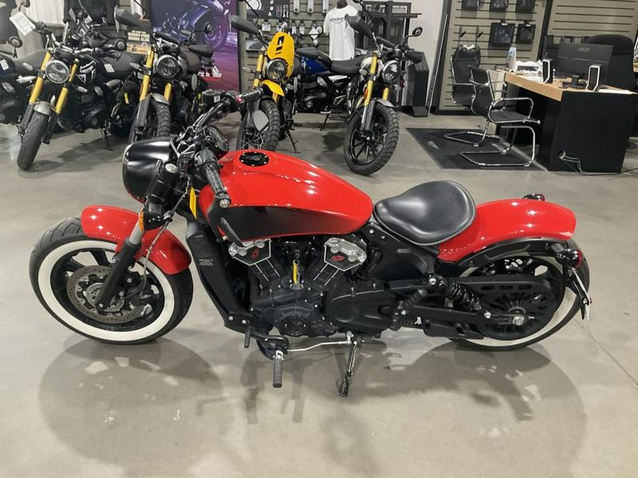 2021 Indian Motorcycle® Scout® Bobber ABS Icon Indy Red