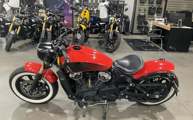 2021 Indian Motorcycle® Scout® Bobber ABS Icon Indy Red