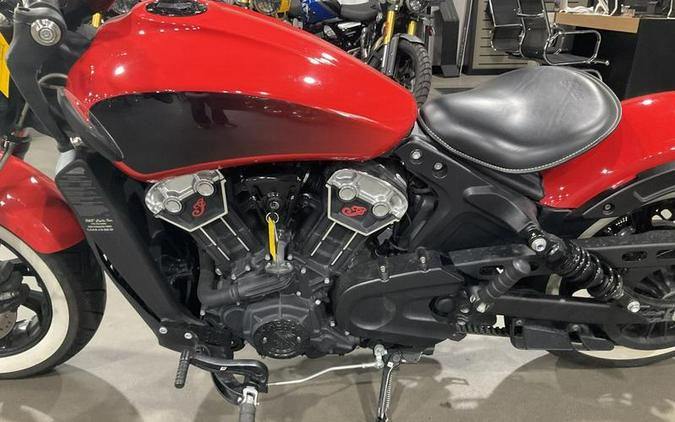 2021 Indian Motorcycle® Scout® Bobber ABS Icon Indy Red