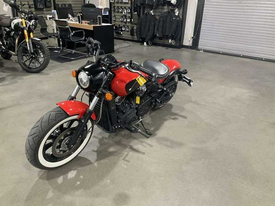 2021 Indian Motorcycle® Scout® Bobber ABS Icon Indy Red