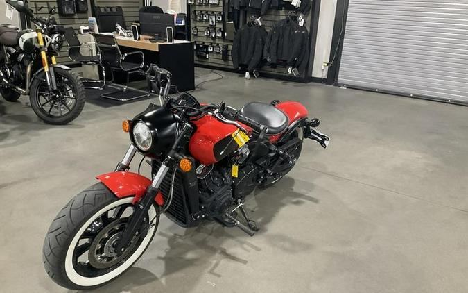 2021 Indian Motorcycle® Scout® Bobber ABS Icon Indy Red