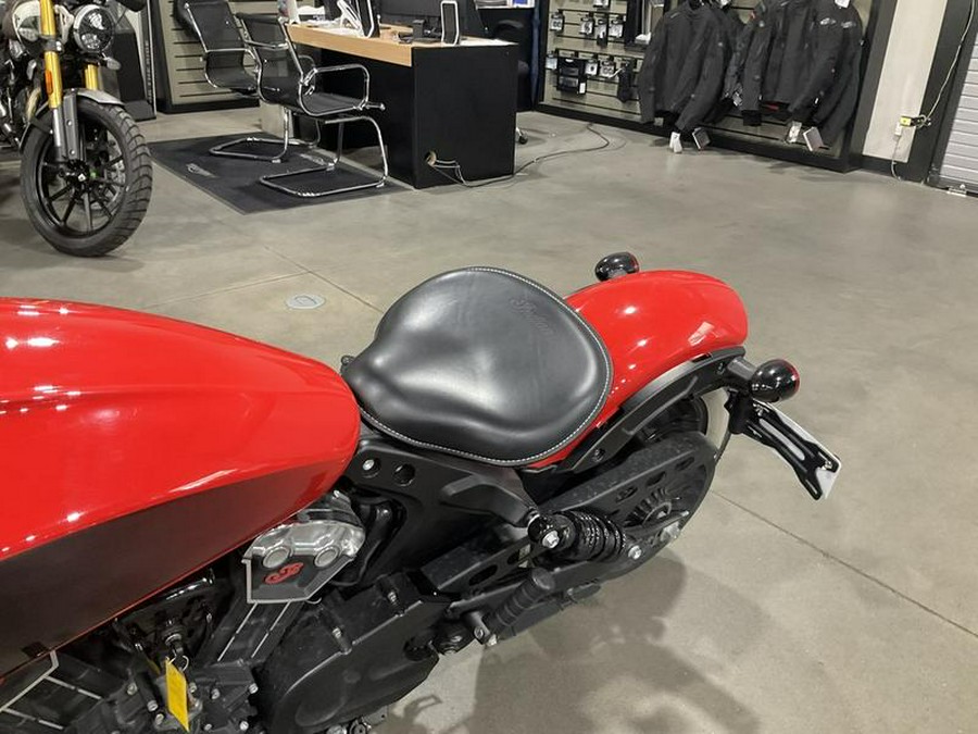 2021 Indian Motorcycle® Scout® Bobber ABS Icon Indy Red