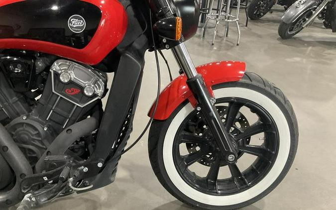 2021 Indian Motorcycle® Scout® Bobber ABS Icon Indy Red