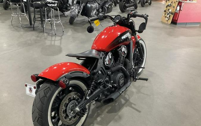 2021 Indian Motorcycle® Scout® Bobber ABS Icon Indy Red