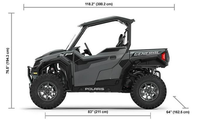2023 Polaris Industries GENERAL XP 1000 Ultimate Avalanche Gray