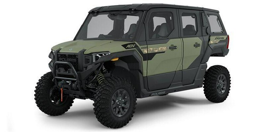 New 2025 POLARIS XPEDITION ADV 5 NORTHSTAR MATTE MOSS GREEN