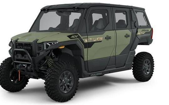 New 2025 POLARIS XPEDITION ADV 5 NORTHSTAR MATTE MOSS GREEN