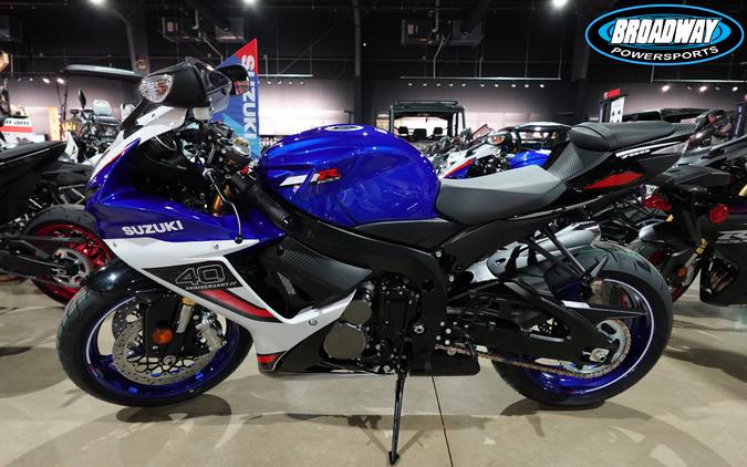 2026 Suzuki GSX-R750Z 40th Anniversary Edition