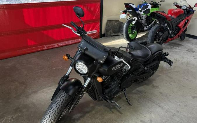 2019 Indian Motorcycle® Scout® Bobber ABS Thunder Black Smoke