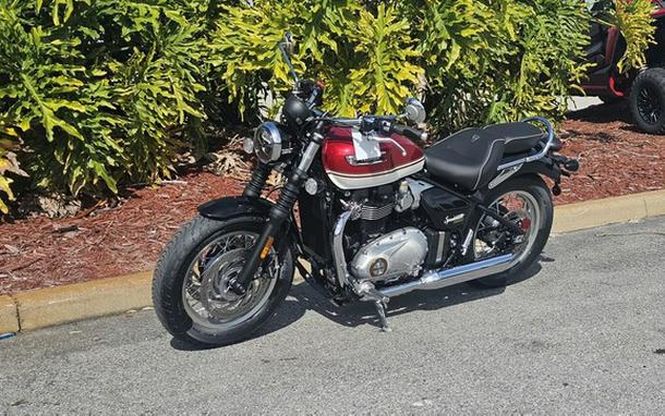 2026 Triumph Bonneville Speedmaster Carnival red Base