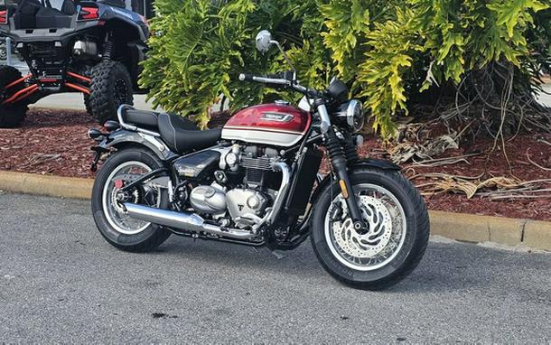 2026 Triumph Bonneville Speedmaster Carnival red Base