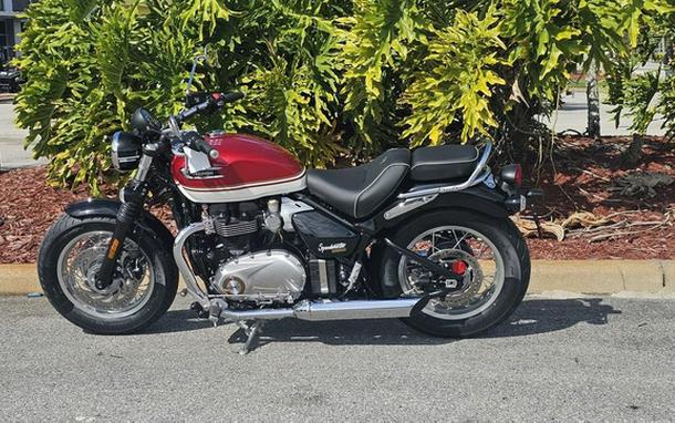 2026 Triumph Bonneville Speedmaster Carnival red Base