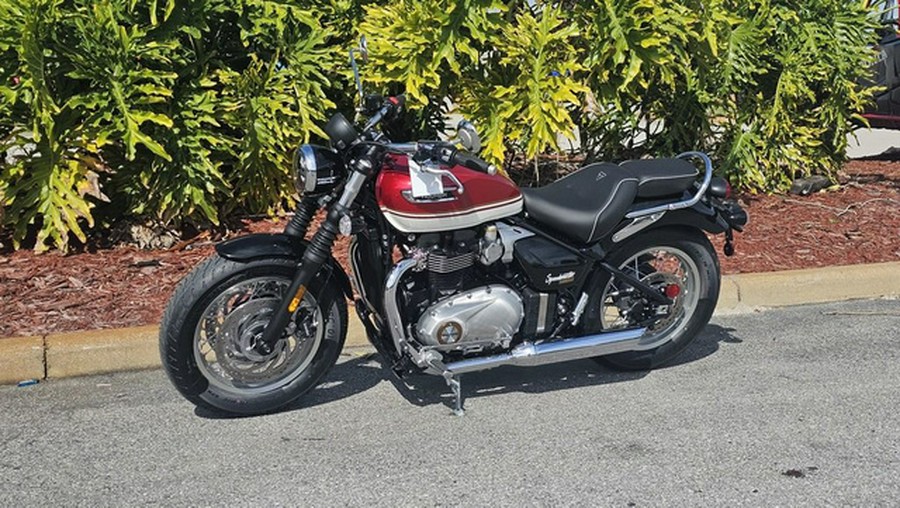 2026 Triumph Bonneville Speedmaster Carnival red Base