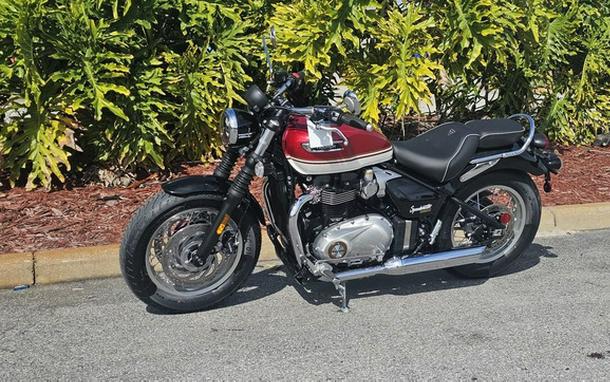 2026 Triumph Bonneville Speedmaster Carnival red Base