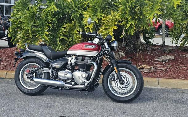 2026 Triumph Bonneville Speedmaster Carnival red Base