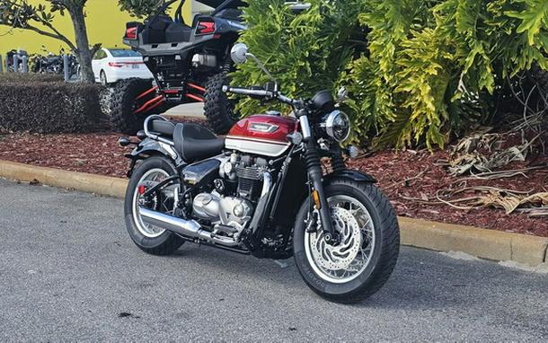 2026 Triumph Bonneville Speedmaster Carnival red Base