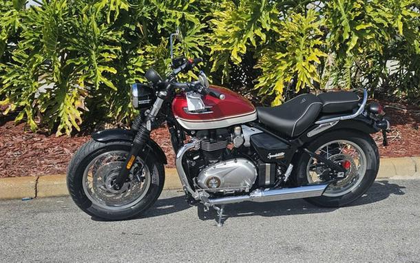 2026 Triumph Bonneville Speedmaster Carnival red Base
