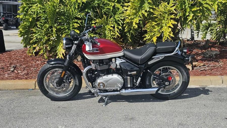 2026 Triumph Bonneville Speedmaster Carnival red Base