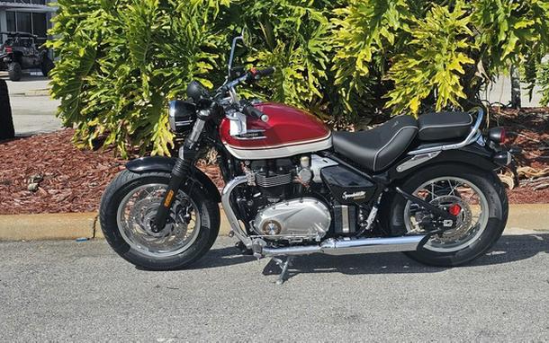 2026 Triumph Bonneville Speedmaster Carnival red Base
