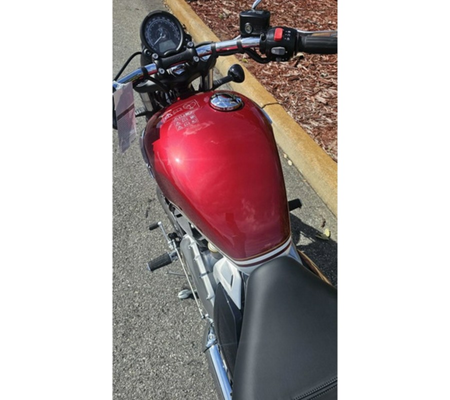 2026 Triumph Bonneville Speedmaster Carnival red Base