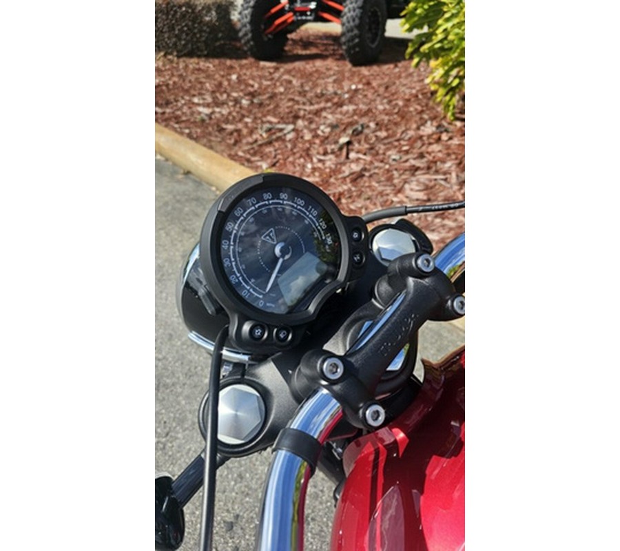 2026 Triumph Bonneville Speedmaster Carnival red Base