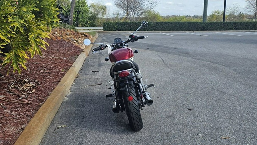 2026 Triumph Bonneville Speedmaster Carnival red Base
