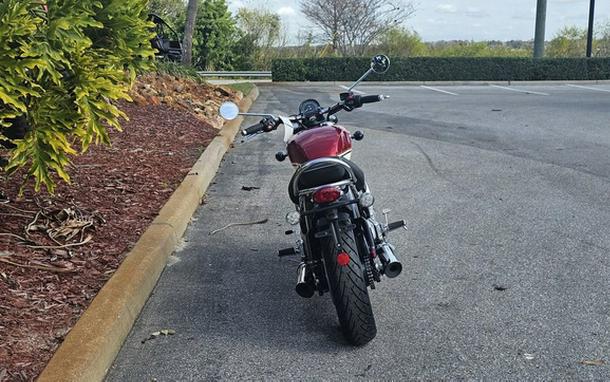 2026 Triumph Bonneville Speedmaster Carnival red Base