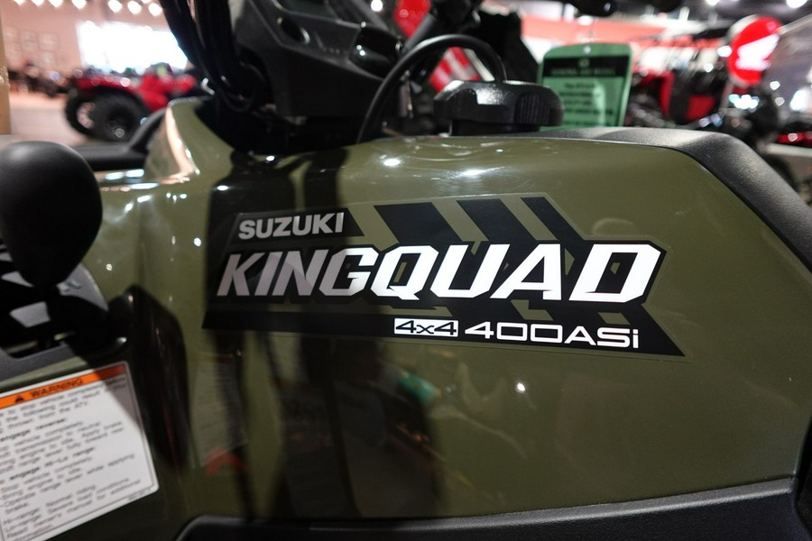 2025 Suzuki KingQuad 400ASi