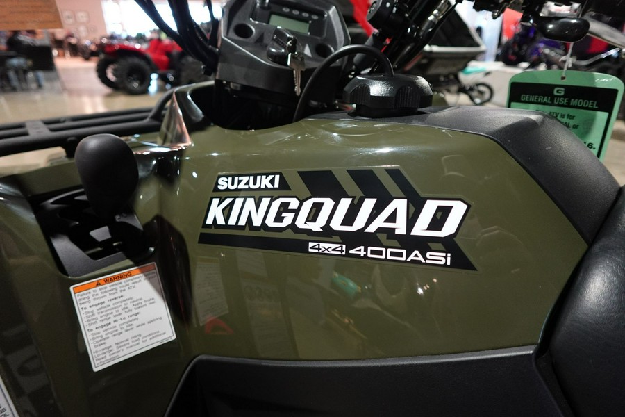 2025 Suzuki KingQuad 400ASi