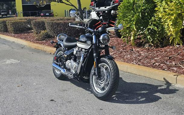 2026 Triumph Bonneville Speedmaster Sapphire Black