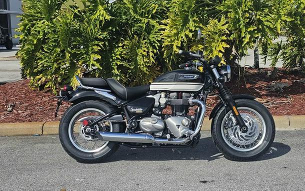 2026 Triumph Bonneville Speedmaster Sapphire Black