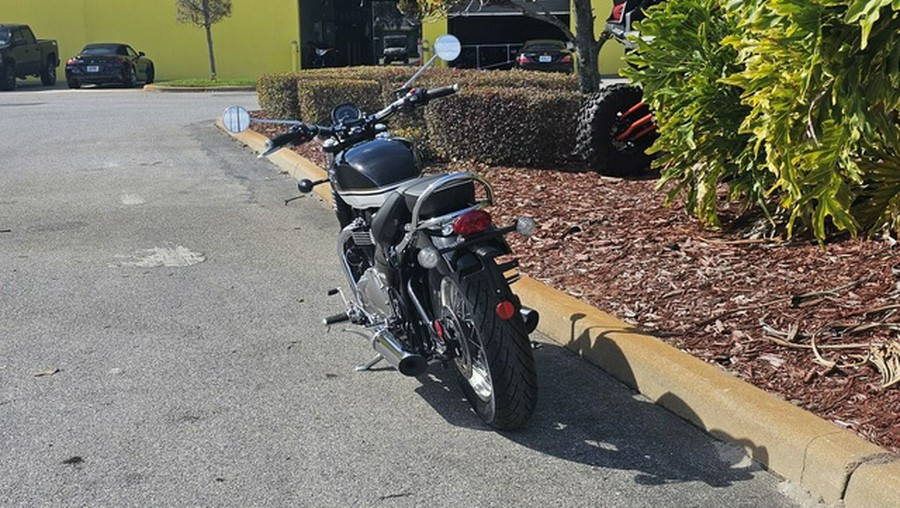 2026 Triumph Bonneville Speedmaster Sapphire Black