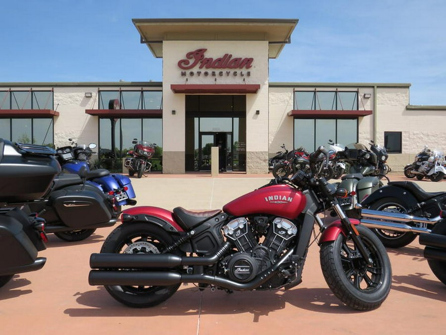 2024 Indian Motorcycle® Scout® Bobber ABS Sunset Red Smoke