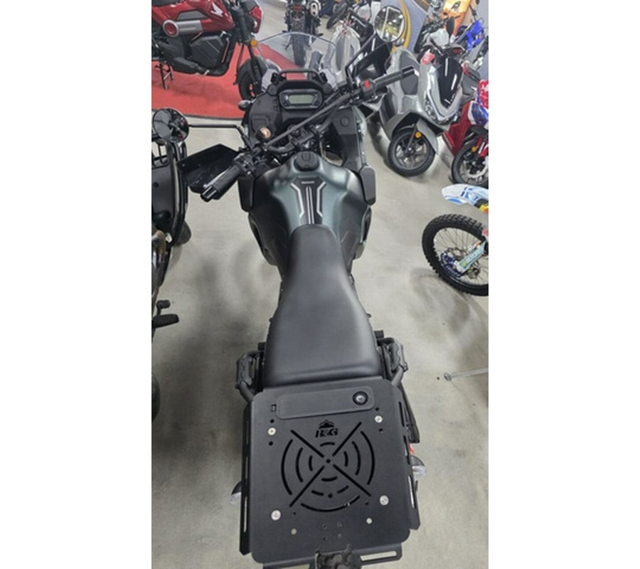 2025 Kawasaki KLR650 S Metallic Matte Old School Green ABS