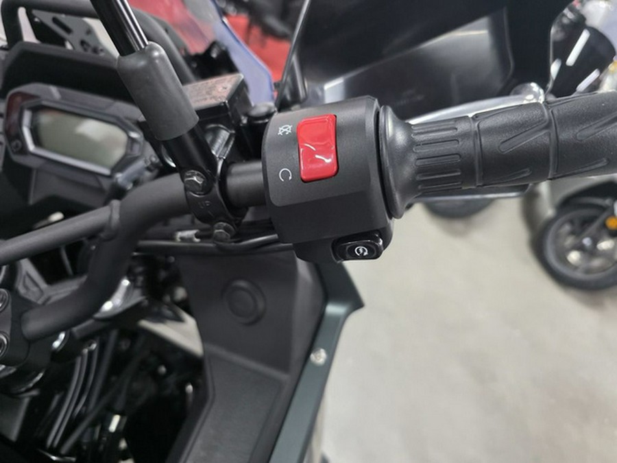 2025 Kawasaki KLR650 S Metallic Matte Old School Green ABS