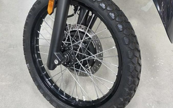 2025 Kawasaki KLR650 S Metallic Matte Old School Green ABS