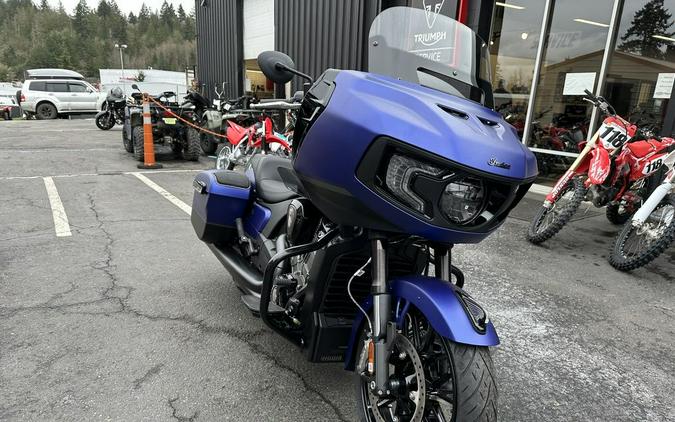 2024 Indian Motorcycle® Challenger® Dark Horse® w/PowerBand Audio Pkg Spirit Blue Smoke