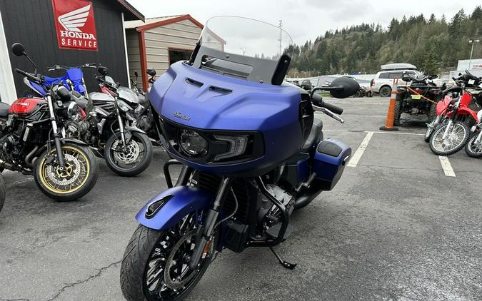 2024 Indian Motorcycle® Challenger® Dark Horse® w/PowerBand Audio Pkg Spirit Blue Smoke