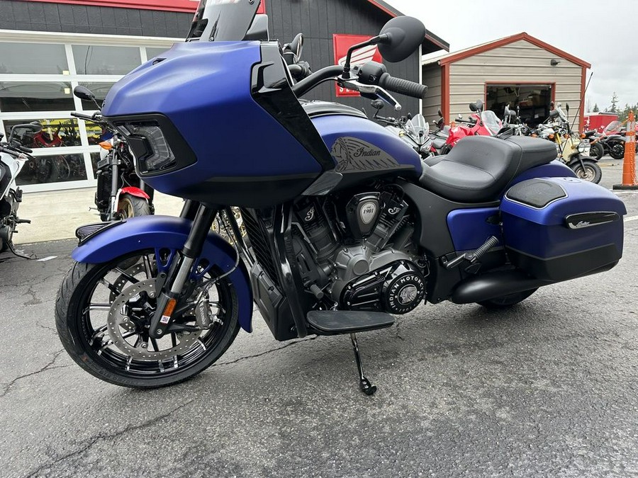 2024 Indian Motorcycle® Challenger® Dark Horse® w/PowerBand Audio Pkg Spirit Blue Smoke